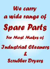 Spare Parts for Industrial Cleaners & Scrubber Dryers