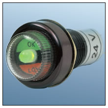 Battery indicator 24 volt D.18mm