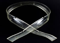 Front Squeegee Blade - Transparent