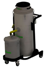 ONE72SUBOIL Single Phase Industrial Vacuum Cleaner 
